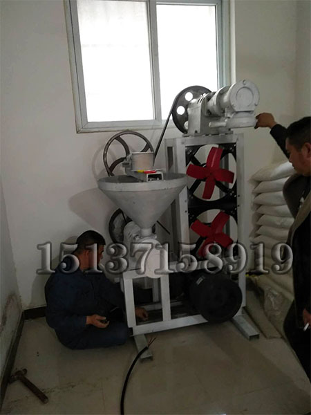 自熟米線機安裝現場